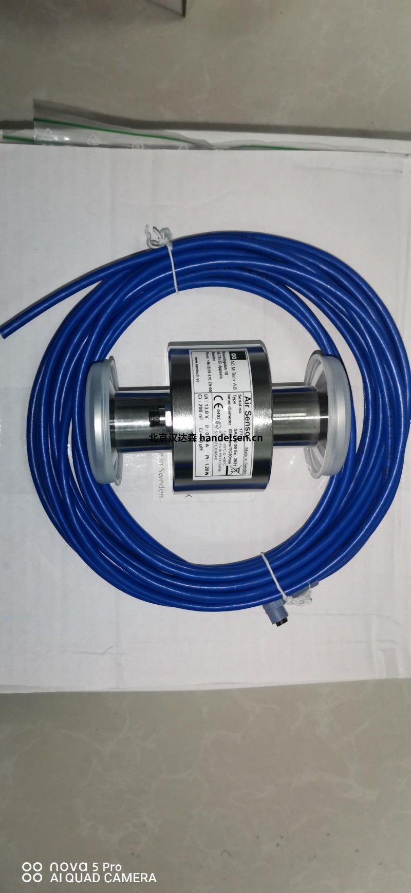 瑞典AQ空氣傳感器，PP（聚丙烯）PAC4-25  國(guó)內(nèi)現(xiàn)貨