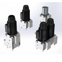 瑞士Bieri Hydraulik 換向座閥 WVH-4B，流量高達 12 升/分鐘
