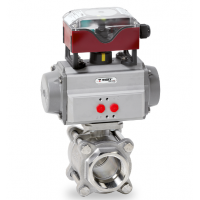 Warex Valve 球閥DBV400，采用法蘭設(shè)計(jì)，一側(cè)密封，有自由出口