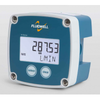 Fluidwell B系列流速指示器，用于顯示實際流量、總流量和累計總流量